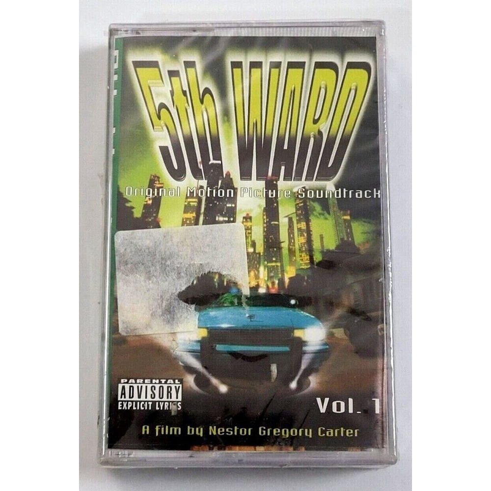 5TH WARD - ORIGINAL MOTION PICTURE SNDTRCK (1999) -‎ HIP HOP CASSETTE - SEALED!